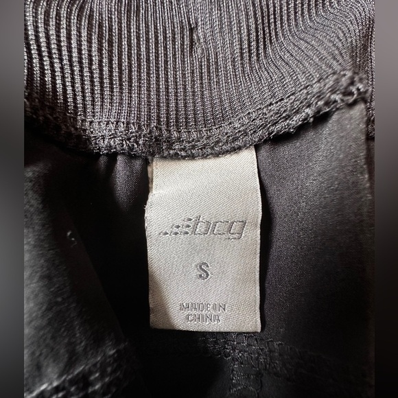 🛍️bcg black Capri Size Small stretch comfortable, drawstring - Picture 7 of 7